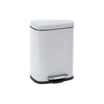 Bathroom Bathroom basket with pedal Easy Close 5l, white, Wenko