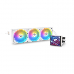 Thermaltake MAGFloe 420 Ultra ARGB Protsessor K&otilde;ik-&uuml;hes vedelikujahuti 14 cm Valge 1 tk