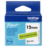 Brother BTAG-G31 markeerimisteip Must rohelisel taustal