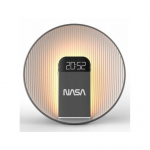 Bluetooth Bluetooth kannelk&otilde;lar, kell, laadija, Qi, LED lamp, valge, m&uuml;ra, h&auml;ire, Nasa SPC600 / Nasa SPC600