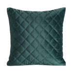 Eurofirany RIA1 Velvet pillowcase, quilted using traditional sewing method, 45X45 cm, color: dark sand