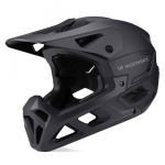 Wozinsky Full Face Bike Helmet with Chin Guard M - Black