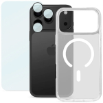 Dėklas Dėklas - Roobix 3-in-1 Combo Kit iPhone 17 Pro MagSafe, Klaas, Objektiivi Kaitse
