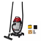 Einhell TC-VC 3055 S 30 L Silindriline tolmuimeja Kuiv ja niiske 950 W Tolmukott