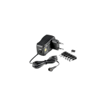 Goobay NTS 600 EuP MW 3N06GS toiteadapter ja vaheldi Must