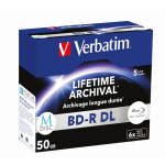 Verbatim MDISC BD-R DL 50 GB 5 tk