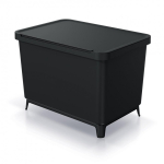 Prosperplast div class"int_ce_html"SYSTEMA waste bin - black recycling/div