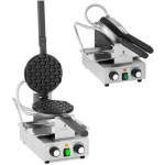 Royal Royal Catering Waffle bąbelkowa do gofr&oacute;w bubble waffle TEFLON 1400 W