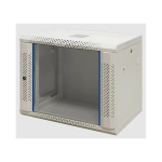 Deltaco 19-W6409V p&uuml;stik 9U Seinale monteeritav riiul Valge