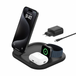 Belkin BoostCharge K&otilde;rvaklapid, Nutitelefon, Nutikell Must USB Traadita laadimine Kiirlaadimine Hoonesisene
