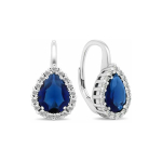 Brilio Brilio Silver Timeless silver earrings with zircons EA425WB