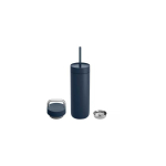 Fellow - Carter 2-in-1 Cooler Set - Insulated Mug + 2 Lids, Stone Blue 591 ml