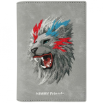 Passport Passport case Nimmy wallet Raptor Lion gray