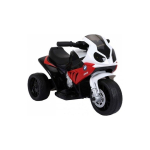Lean Lean Cars Elektriline trirattaline mootorratas lastele BMW S1000RR, must, valge, punane