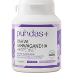 Pure Pure + Strong Ashwagandha + BioPerine 125 mg 60 veggie capsules