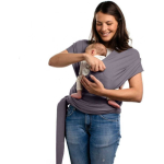 Boba Boba Nosida Chusta beebi kandmiseks BOBA Wrap - tume pall