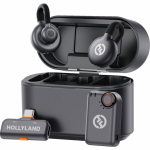 &bdquo;Hollyland &bdquo;Hollyland LARK M2S Duo&ldquo; juhtmevaba klippmikrofon USB-C pistikuga (Duo, kosmiline hall v&auml;rv)