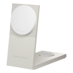 Native Native Union Rise 3-In-1 Qi2 Nutitelefon Helehall USB Traadita laadimine Hoonesisene