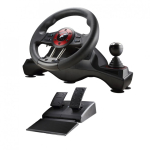 Flashfire WH-2304V m&auml;ngukontroller Must, Punane Juhtpult + pedaalid PlayStation 4, Playstation 3, Xbox One