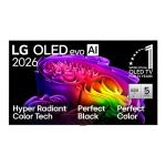 LG OLED77G61LW 195,6 cm (77") 4K Ultra HD Nutiteleri funktsioon WiFi Must