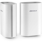Devolo WiFi 7 BE9300 Mesh s&uuml;steem 2 tk BE9300 Tri-band, 1x 2.5G WAN/LAN ja 3x 1G LAN (&uuml;hekaupa)