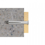Fischer 48789 kruviankur ja seinat&uuml;&uuml;bel 100 tk Kruvi ja seinat&uuml;&uuml;bli komplekt 60 mm
