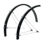 SKS Bluemels Long 45mm mudguard set, black