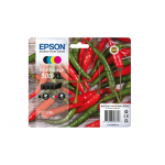 Epson 503XL tindikassett 4 tk Originaal High (XL) Yield Must, Ts&uuml;aan, Magenta, Kollane