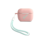 Guess Protective case GUACAPLSVSPG silicone Vintage for AirPods Pro pink-green