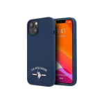 Case Case US Polo Assn US Polo USHCP13SSFGV iPhone 13 mini 5.4 inch Dark Blue Silicone Collection