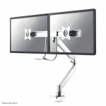 Neomounts NM-D775DXWHITE monitori kinnitus ja alus 81,3 cm (32") Laud Valge