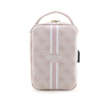 Case Case Guess PU 4G Printed Stripes Travel Universal Bag Pink