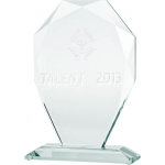 Victoria Victoria Sport Trofeum glass with 3D engraving