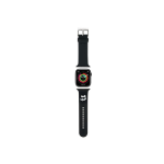 Karl Karl Lagerfeld Strap KLAWLSLCNK Apple Watch 42|44|45|49mm black|black strap 3D Rubber Choupette Head