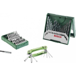 Drill Drill Bosch 15-piece and 25-piece compl. with HEX kit