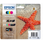 Epson 603 XL tindikassett 1 tk Originaal High (XL) Yield Must, Ts&uuml;aan, Magenta, Kollane