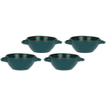 Rose&Tulipani Set of 4 misek do zupy Concerto Ottanio - Blue-green, 600 ml