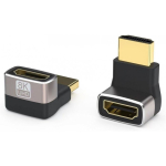 Fuj:tech HDMI Ultra High Speed 90&deg; corner adapter, version 4