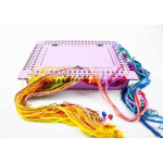 BOBKOV BOBKOV DENIS FOP, reg. No. 2893417695 Needle holder on a wooden base. Lavender, 66 holes OG-079