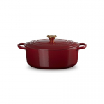 Le Le Creuset 21178319494441 kastrul 6,3 l Ovaalne Punane
