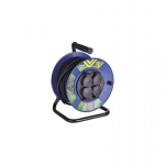 Emos Rubber Extension Reel 4 Sockets 25m