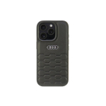 Audi Synthetic Leather iPhone 16 Pro 6.3" czarny|black hardcase