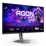 AOC AGON PRO AG276QZD2 PC lamekuvar 67,3 cm (26.5") 2560 x 1440 pikslit Quad HD QD-OLED Must, Hall
