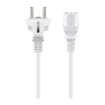 Goobay 96039 toitekaabel Valge 2 m Pistikupesa t&uuml;&uuml;p F C13 pistikut