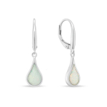 Brilio Brilio Silver Silver earrings with synthetic opals EA1161W
