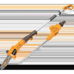 Ingco CPTS201681 set cordless pruning saw and cordless hedge trimmer incl. battery and charger