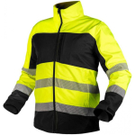 Neo Neo Tools Yellow work softshell jacket with reflectors, size XXL