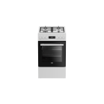 K&uuml;psetaja K&uuml;psetaja BEKO Cooker | FSM51339DWDS | Pliidi t&uuml;&uuml;p Gaas | Ahju t&uuml;&uuml;p Elektriline | Valge | Laius 50 cm | Grillimine | LED | S&uuml;gav