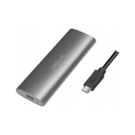 LogiLink UA0389 - Externes M.2 NVMe & SATA HDD/SSD Geh&auml;use USB 3.1 silber - Geh&auml;use - USB 3.0