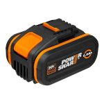 Akumulaator Akumulaator 20V Li / 6.0Ah, Worx